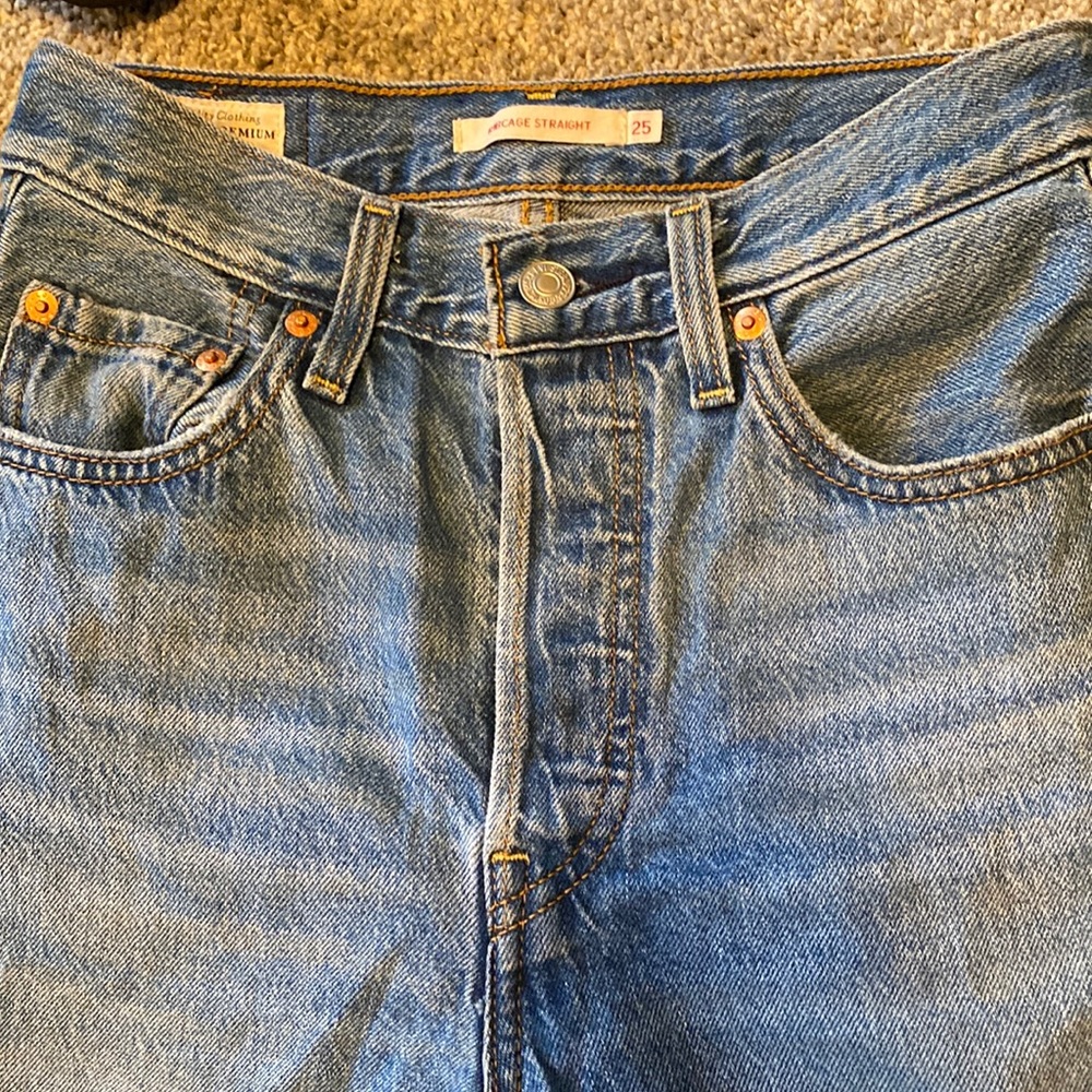 COPY - Levis’s ribcage straight ankle 25x27